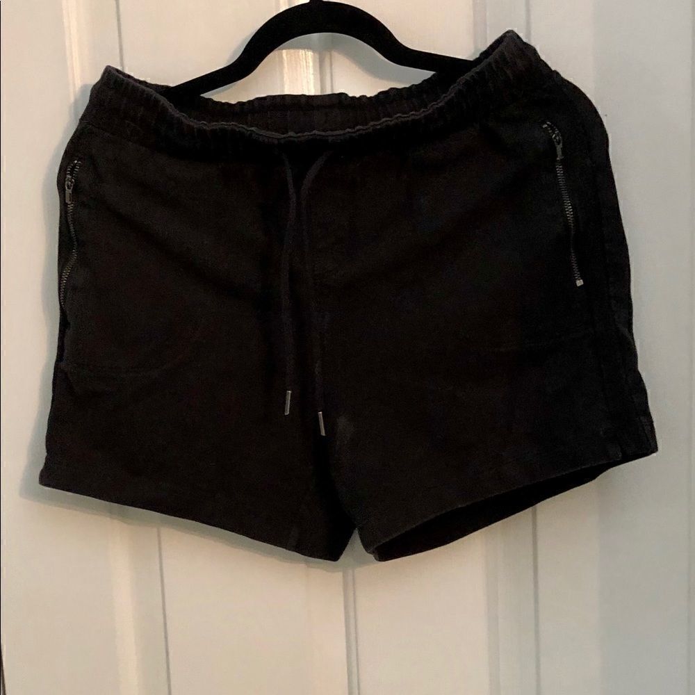Athletic works black shorts  